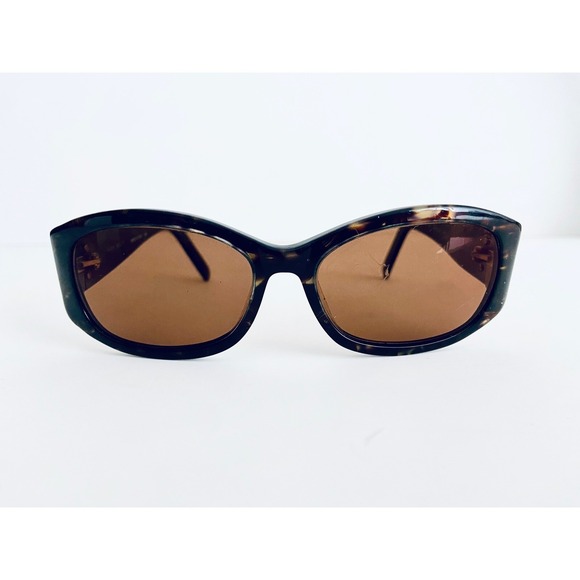 kate spade Accessories - VTG Kate Spade Brown Tortoise Pearl Oval Wrap Glasses Italy Freddie/S 57 17 125